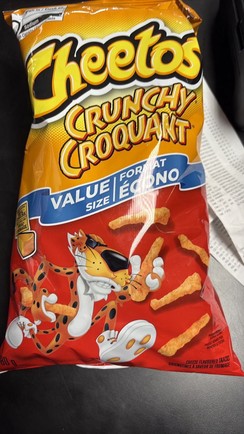 Cheetos crunchy 480 g 