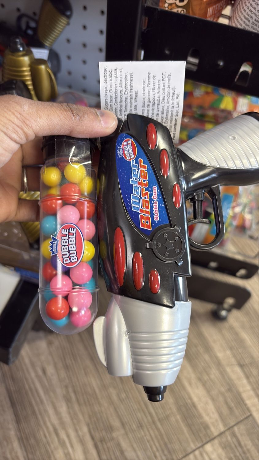 Water blaster bubble gum 36 g