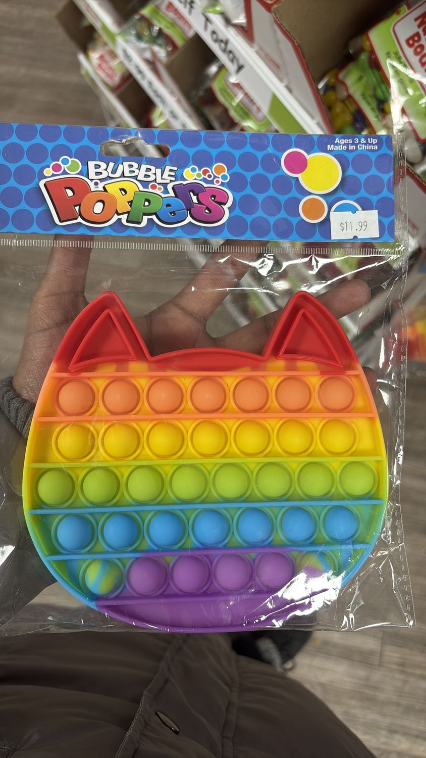 The toy bubble poppers 3 +