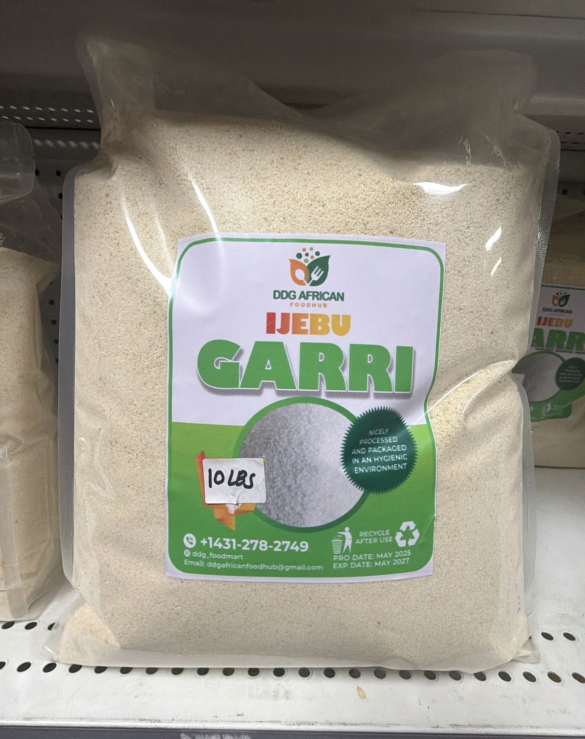 Ddg African Foodhub Ijebu Garri 4.5kg