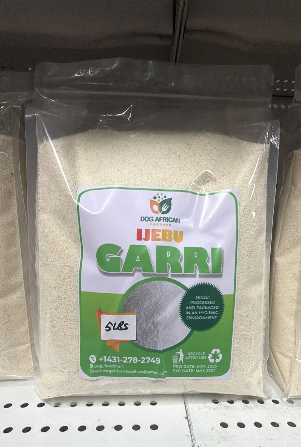 Ddg African Foodhub Ijebu Garri 2kg