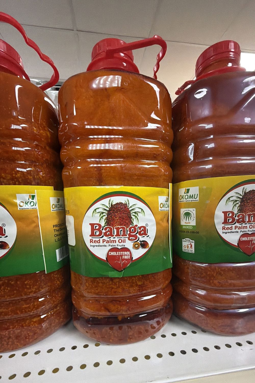 Okomu Banga Red Palm Oil, 4 Ltrs