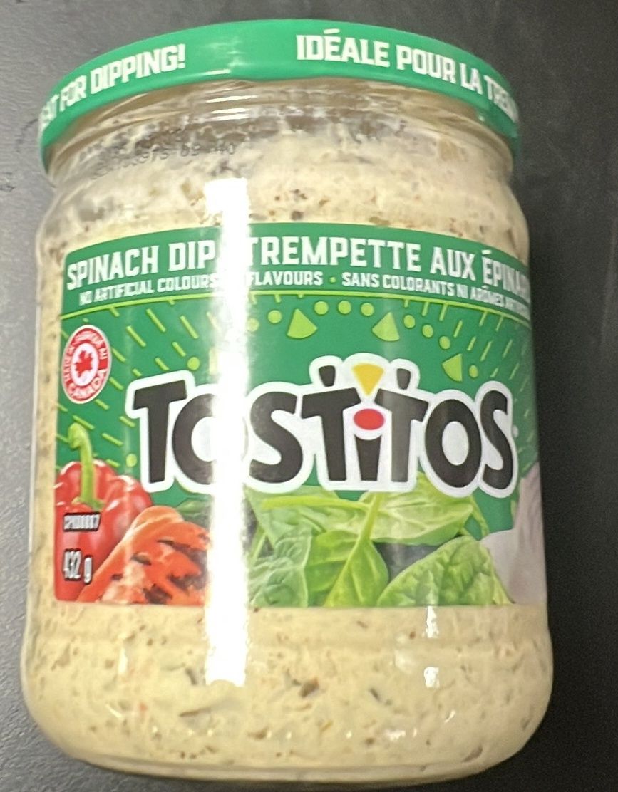 Tostitos spinach dip 432g