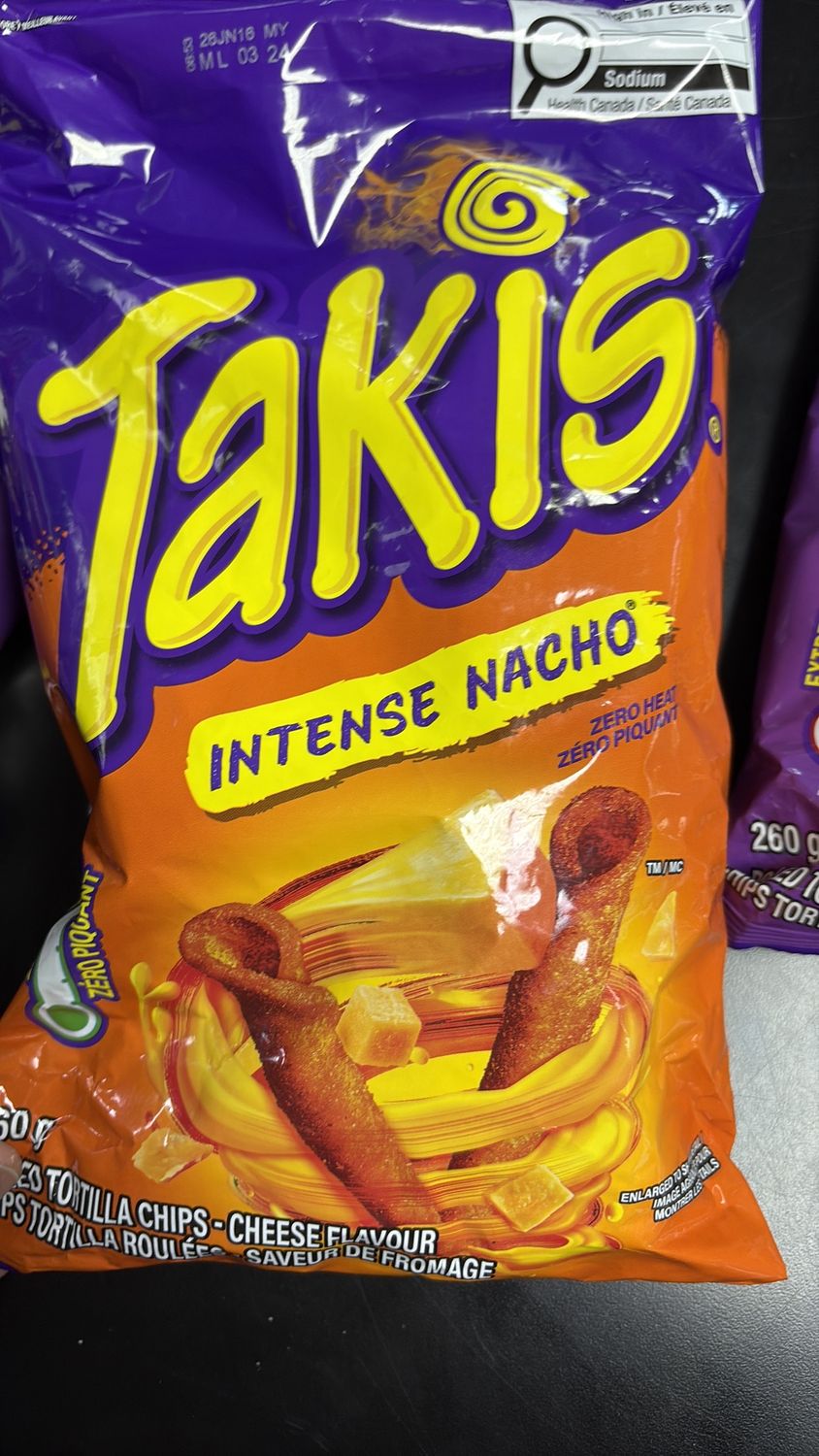 Takis intense nacho 260 g 
