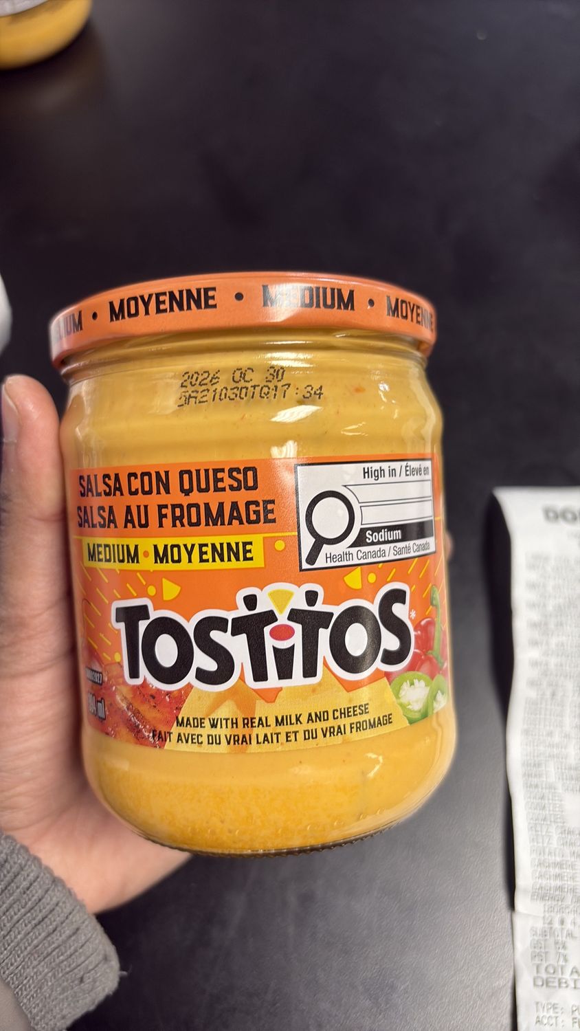Tostitos salsa  moyenne 394 ml 