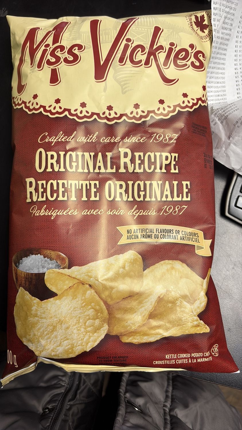 Miss vickies’s original recipe 200 g 