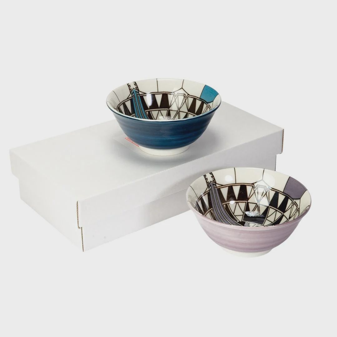 Imperial Peacock Bowl Set, Colour: Turquoise