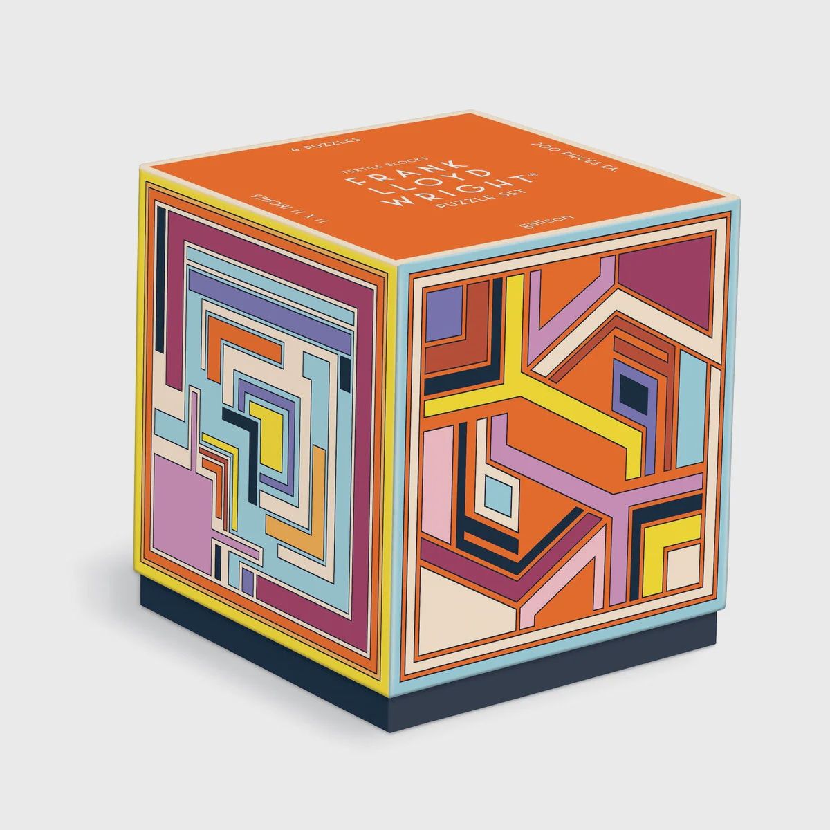 FLW Textile Blocks Multi Set Puzzle