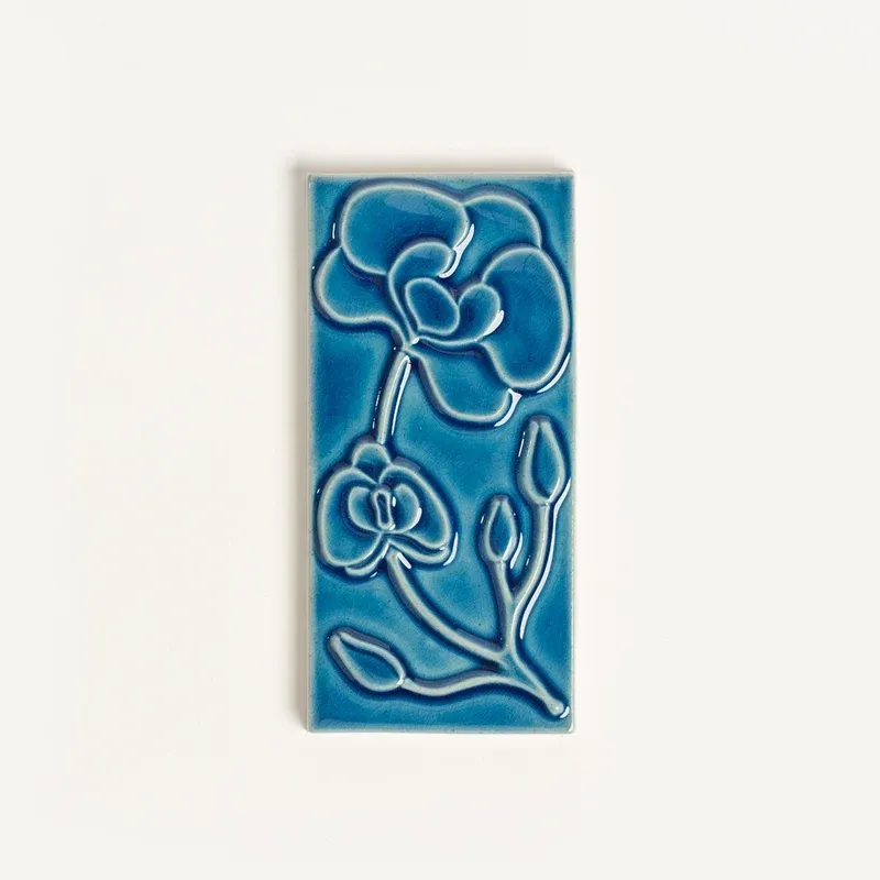 Orchid 3x6 Tile, Colour: Aegean