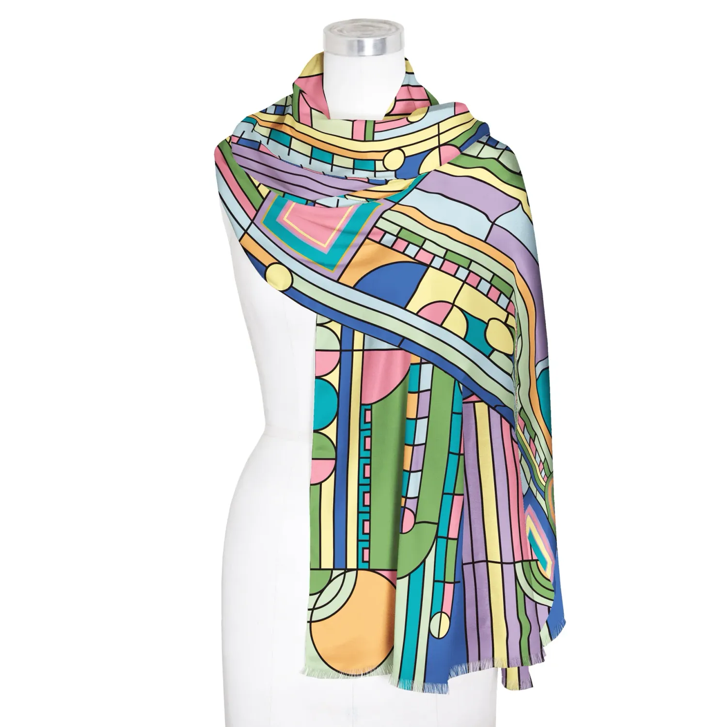 Saguaro Forms Shawl