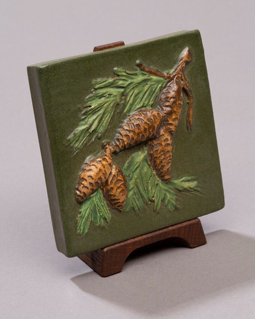 Pine Branch 4x4 Tile