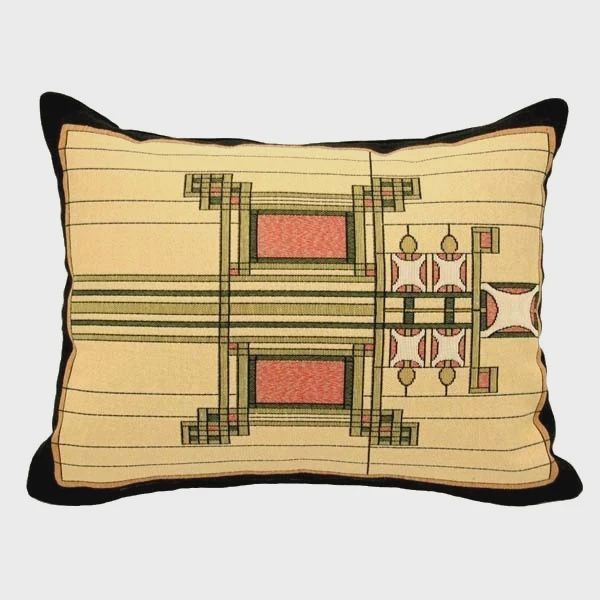 Sullivan Art Glass Lumbar Pillow