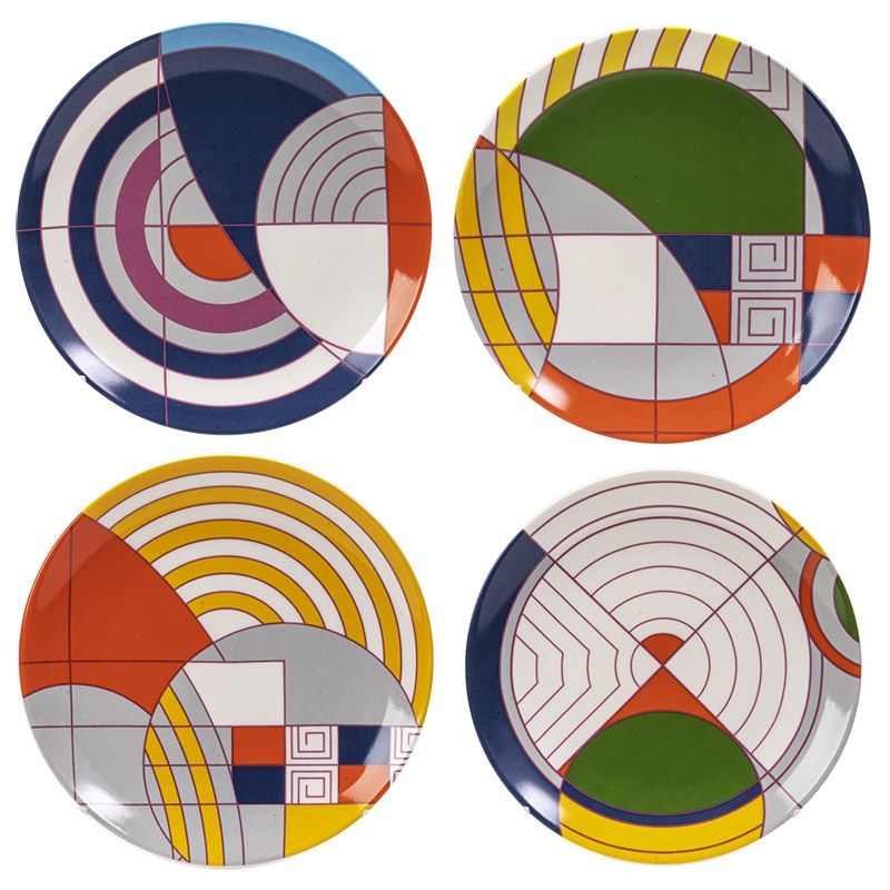 Hoffman Rug Dessert Plates