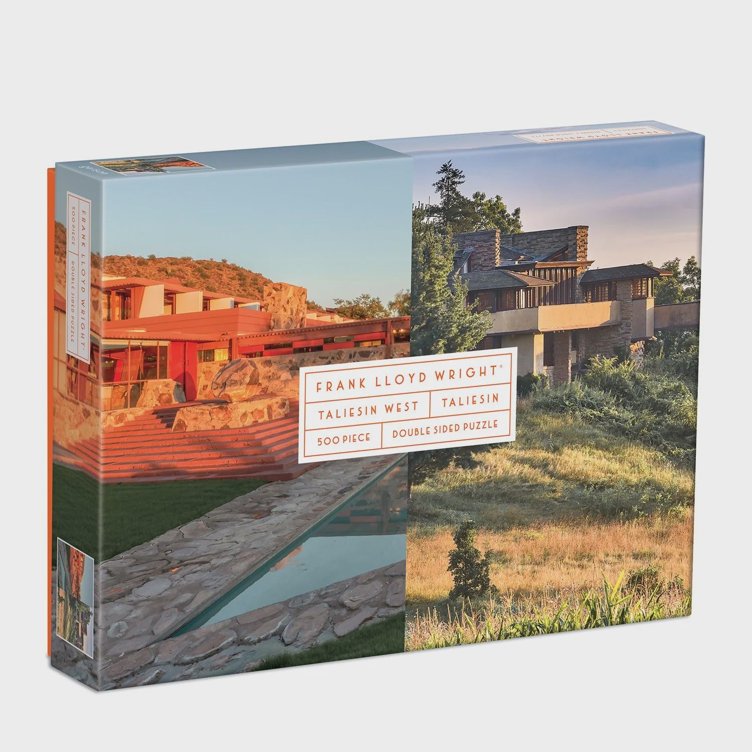 Taliesin &amp; Taliesin West Two Sided Puzzle