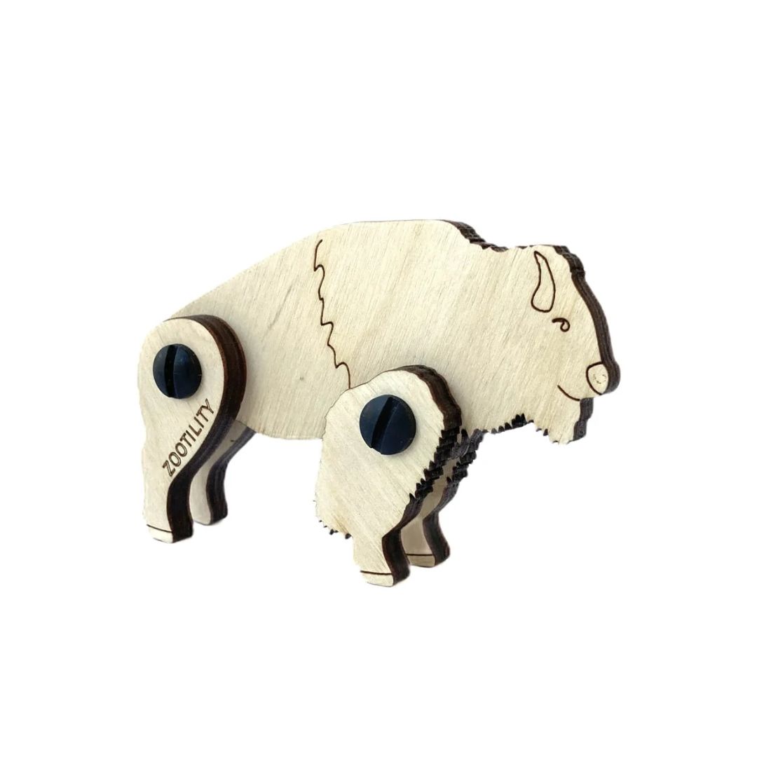 Buffalo DIY Wooden Puzzle