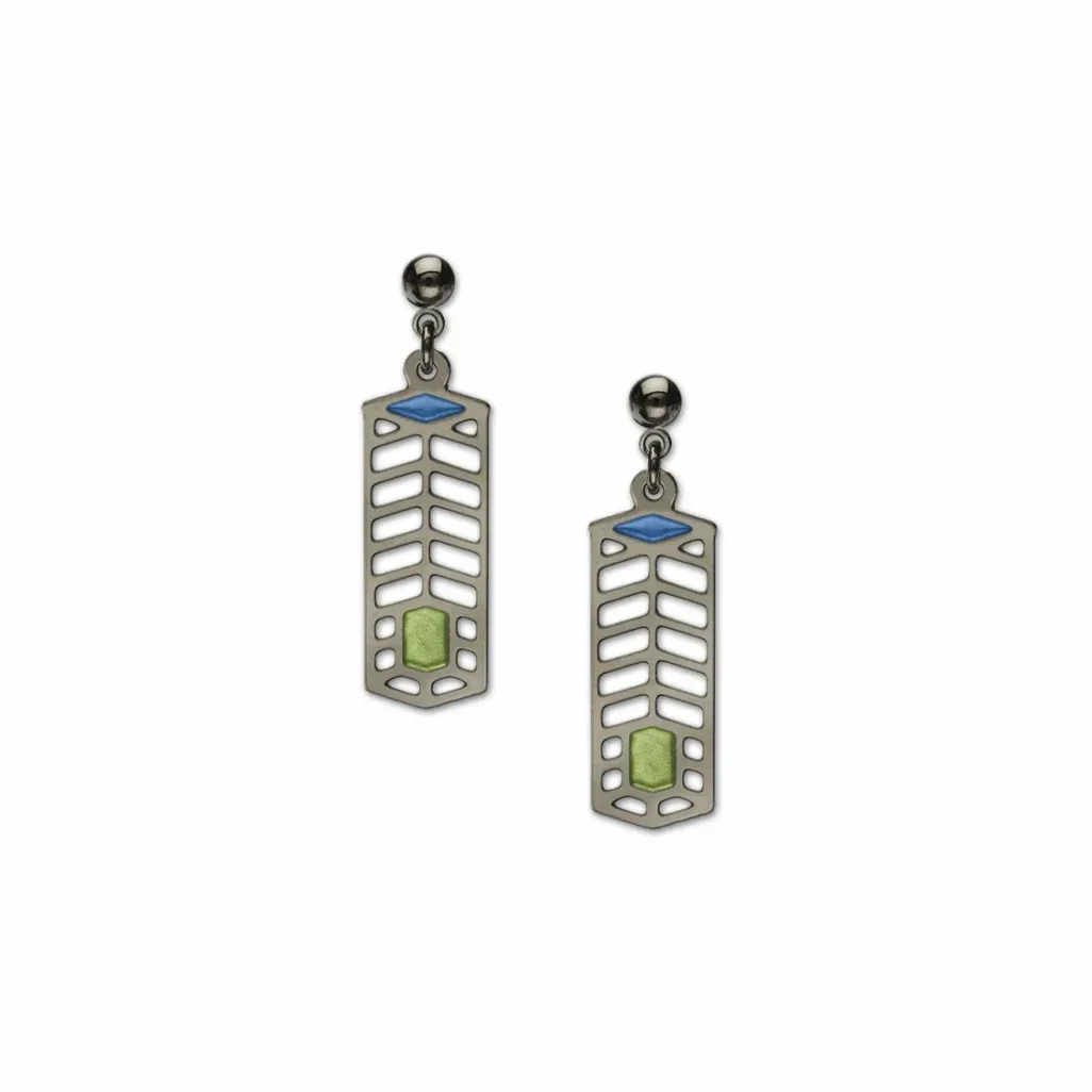 Robie House Earrings
