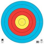 80cm 6 ring target face