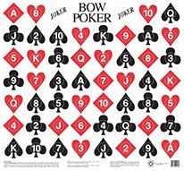 Card game target face