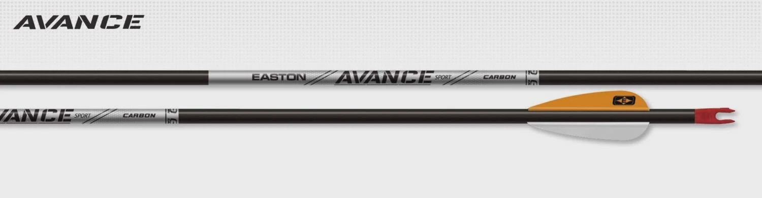 Easton AVANCE SPORT 4MM Fletched Arrows