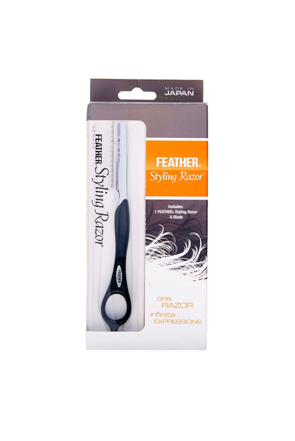 Feather Styling Razors, Color: Black
