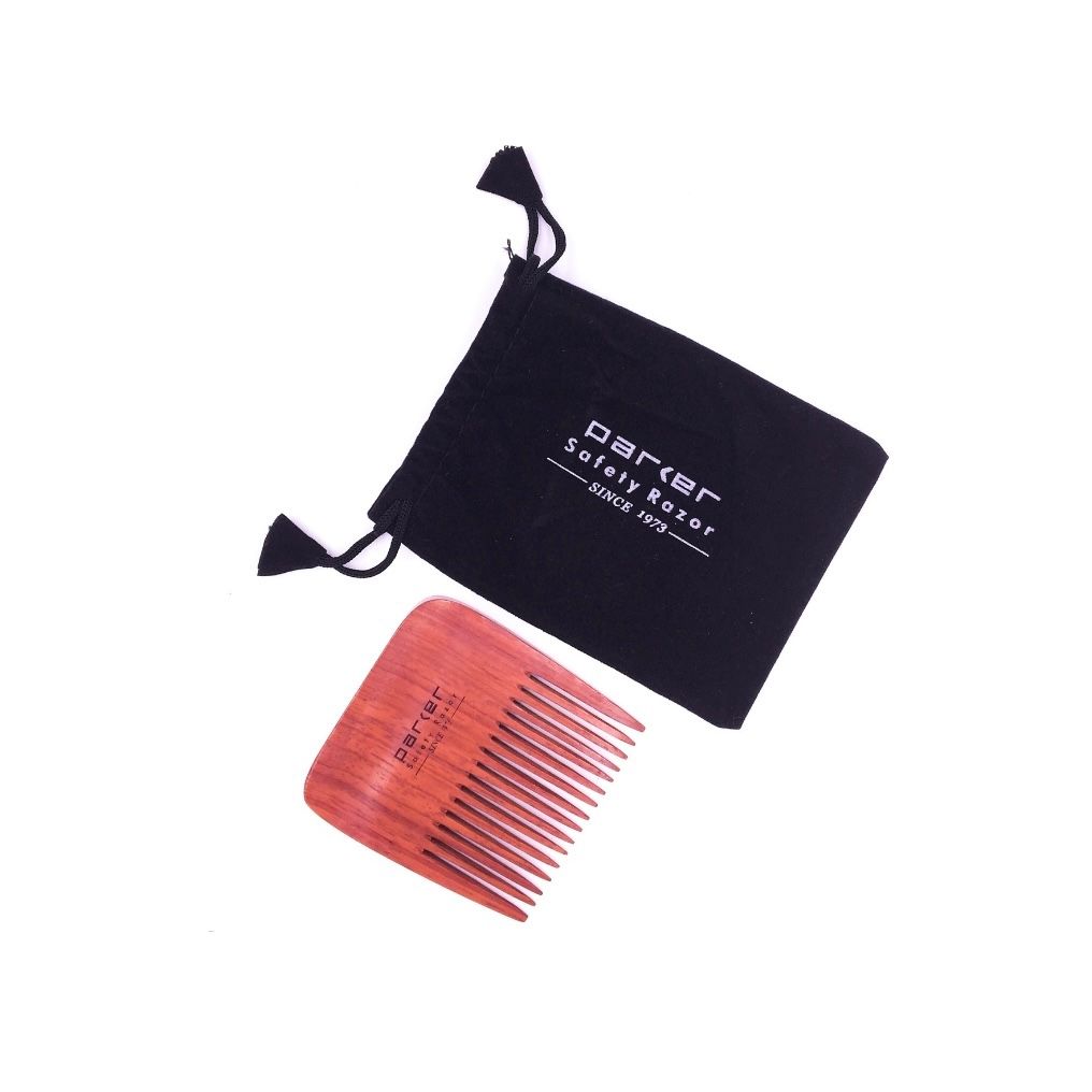 Parker Rosewood Wide-Tooth Beard Comb