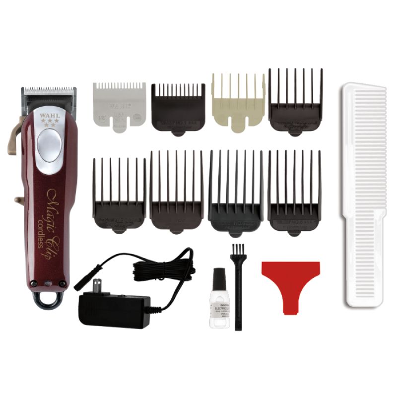 Wahl Professional Magic Clip Cordless- Burgundy