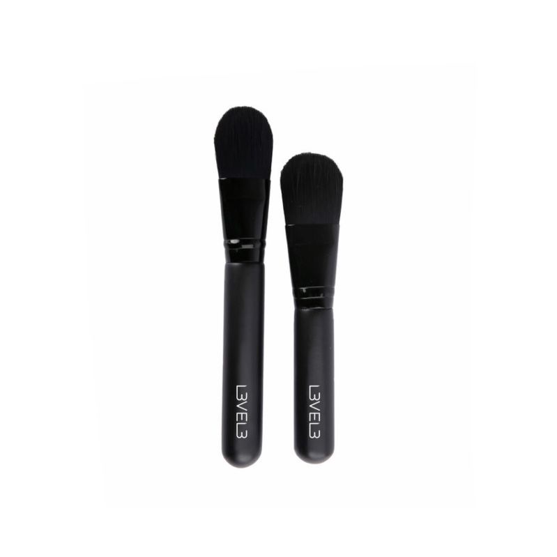 L3VEL 3 Facial Mask Application Brush Set- 2pc