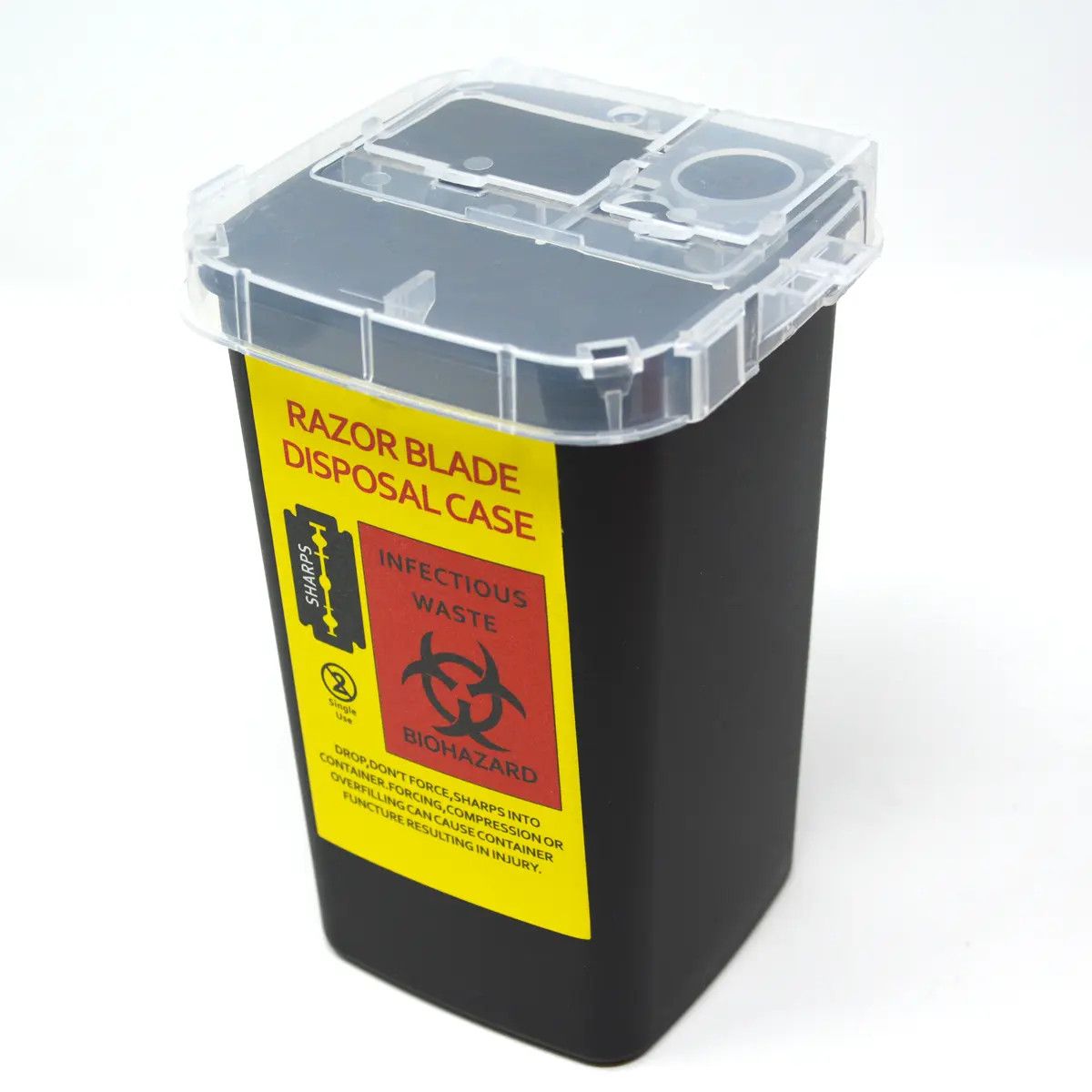 Black Disposal Blade Container