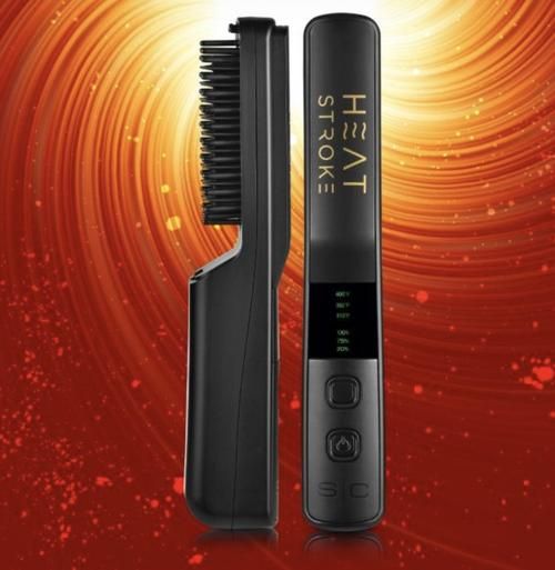 StyleCraft Heat Stroke Wireless Hot Brush - Matte Black