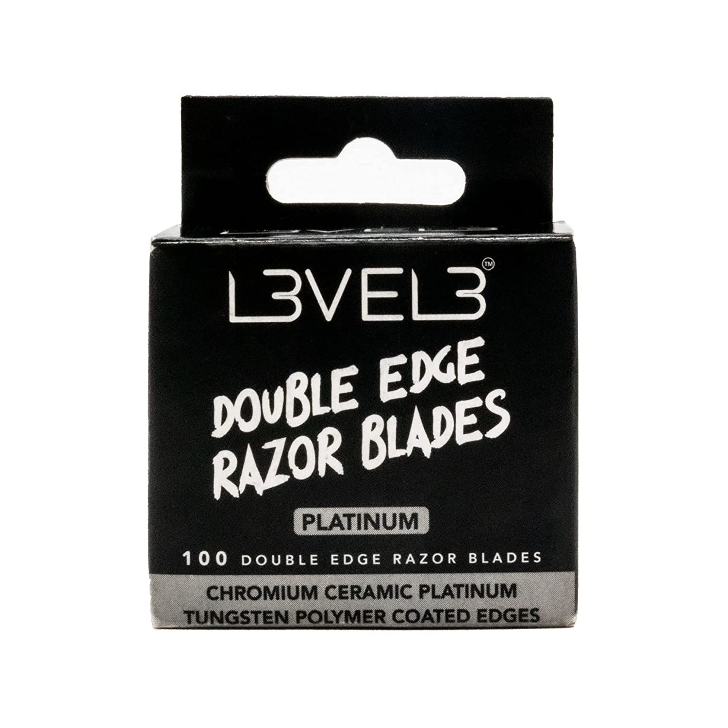 L3VEL3 Double Edge Razor Blades 100ct