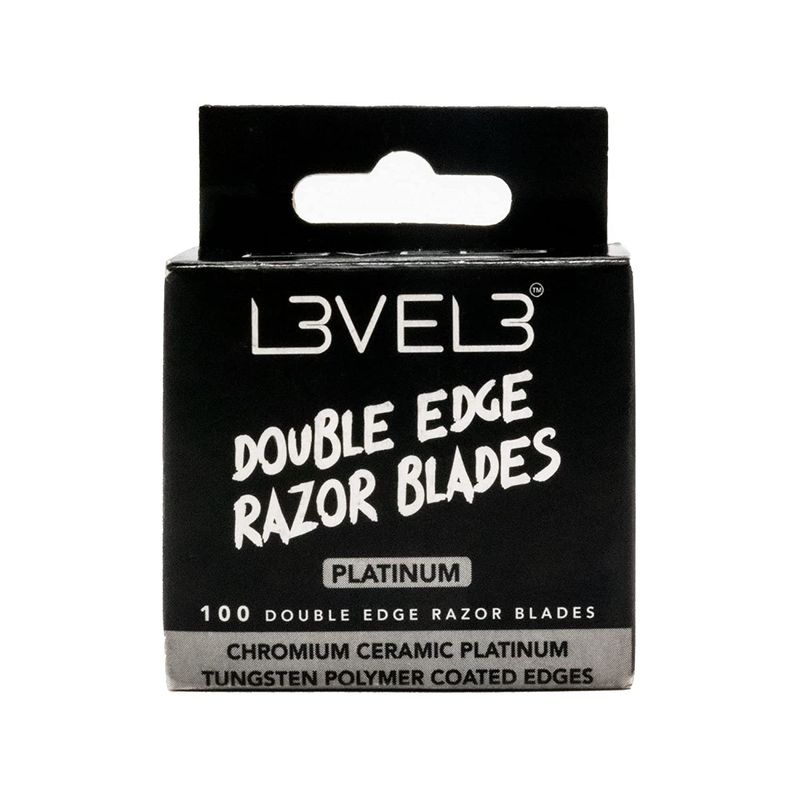 L3VEL3 Double Edge Razor Blades 100ct