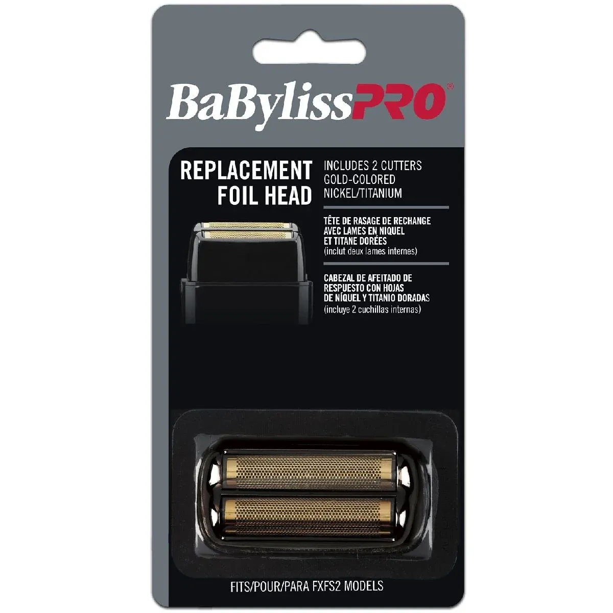 BABYLISSPRO REPLACEMENT FOIL &amp; CUTTER - BLACK/FXRF2B