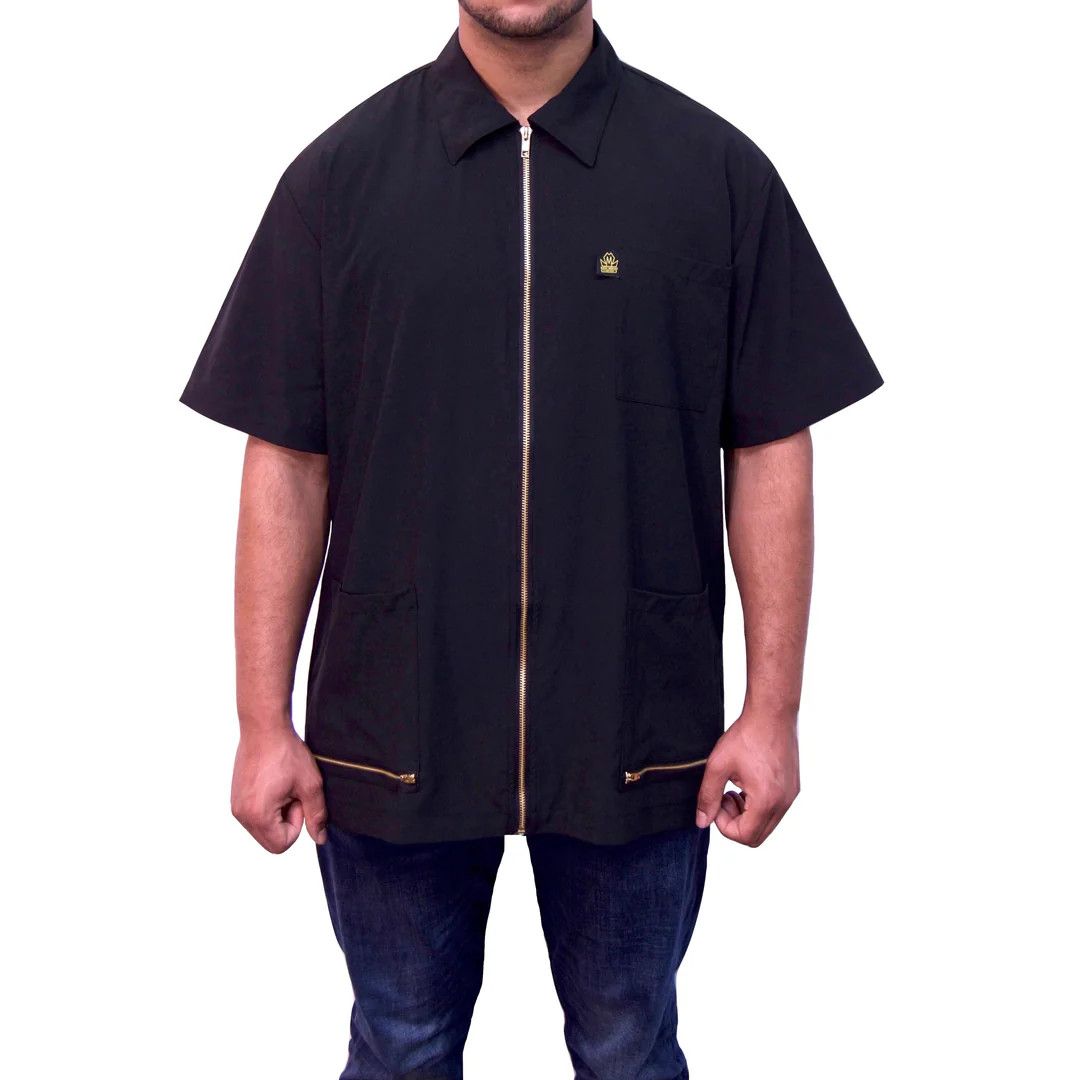 King Midas - Black Barber Jacket (Small)