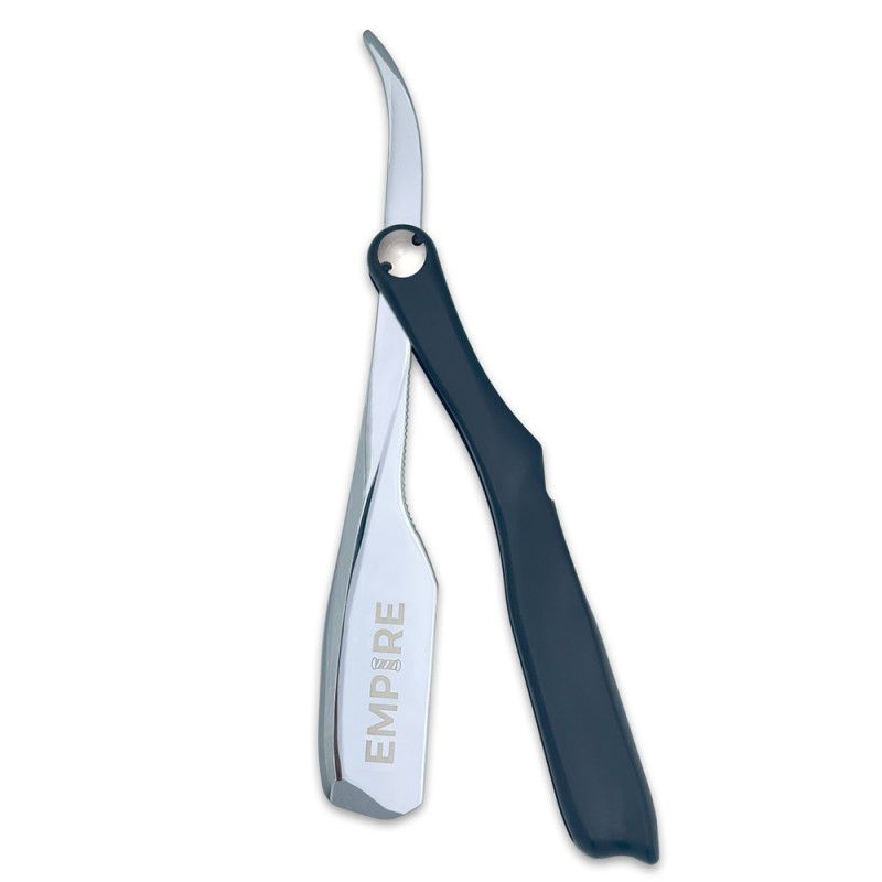 Empire 900 Kamisori Black/ Steel Folding Razor