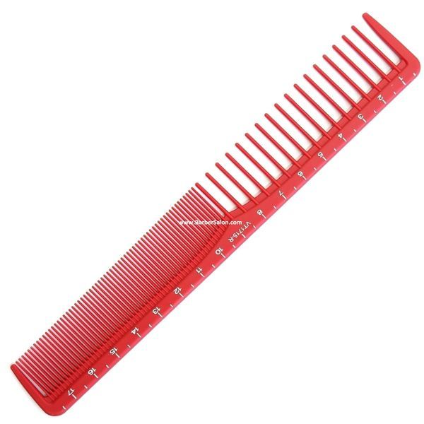 Vincent Ceramic All Purpose Comb 7 1/4- Red