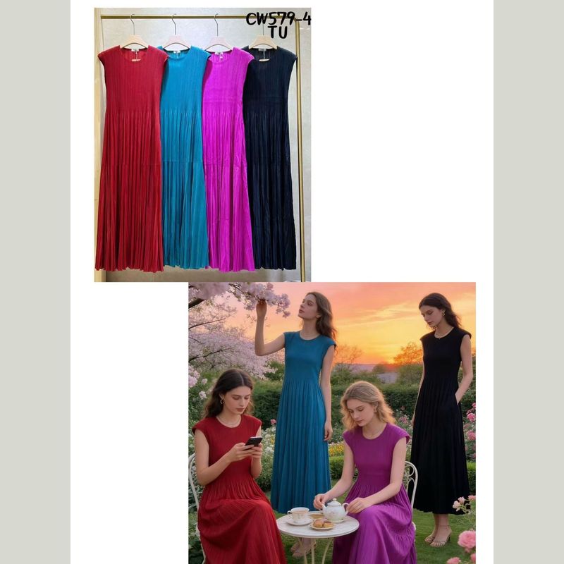 Vestido Básico Manga Japonesa Multitalla