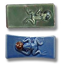 Ceramic Frog incense holder