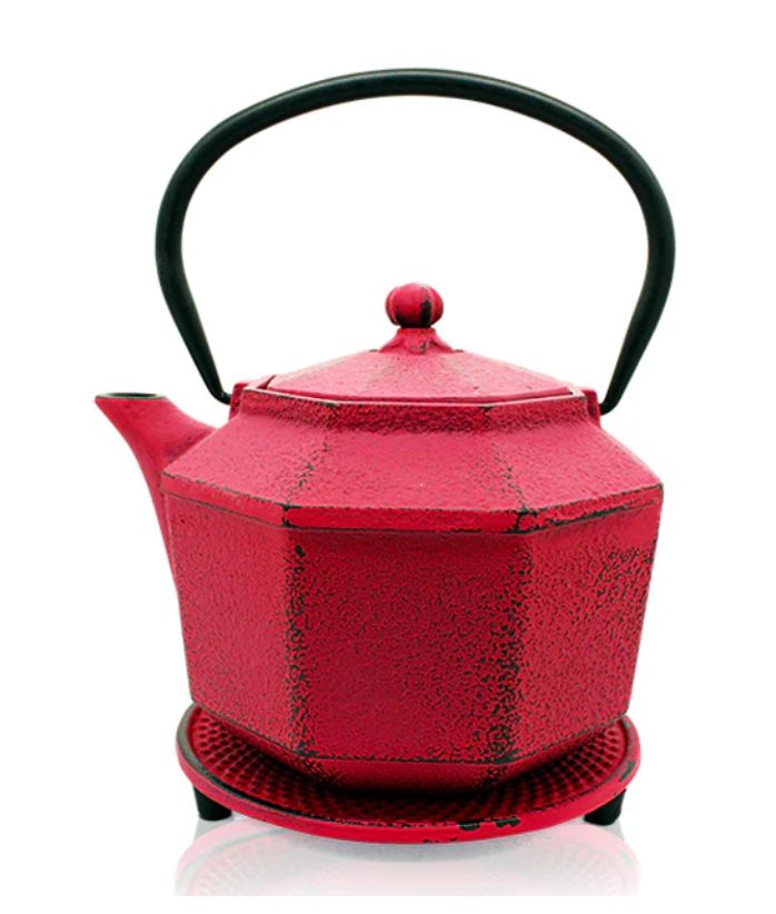 Pink Polly Iron Teapot 800ml