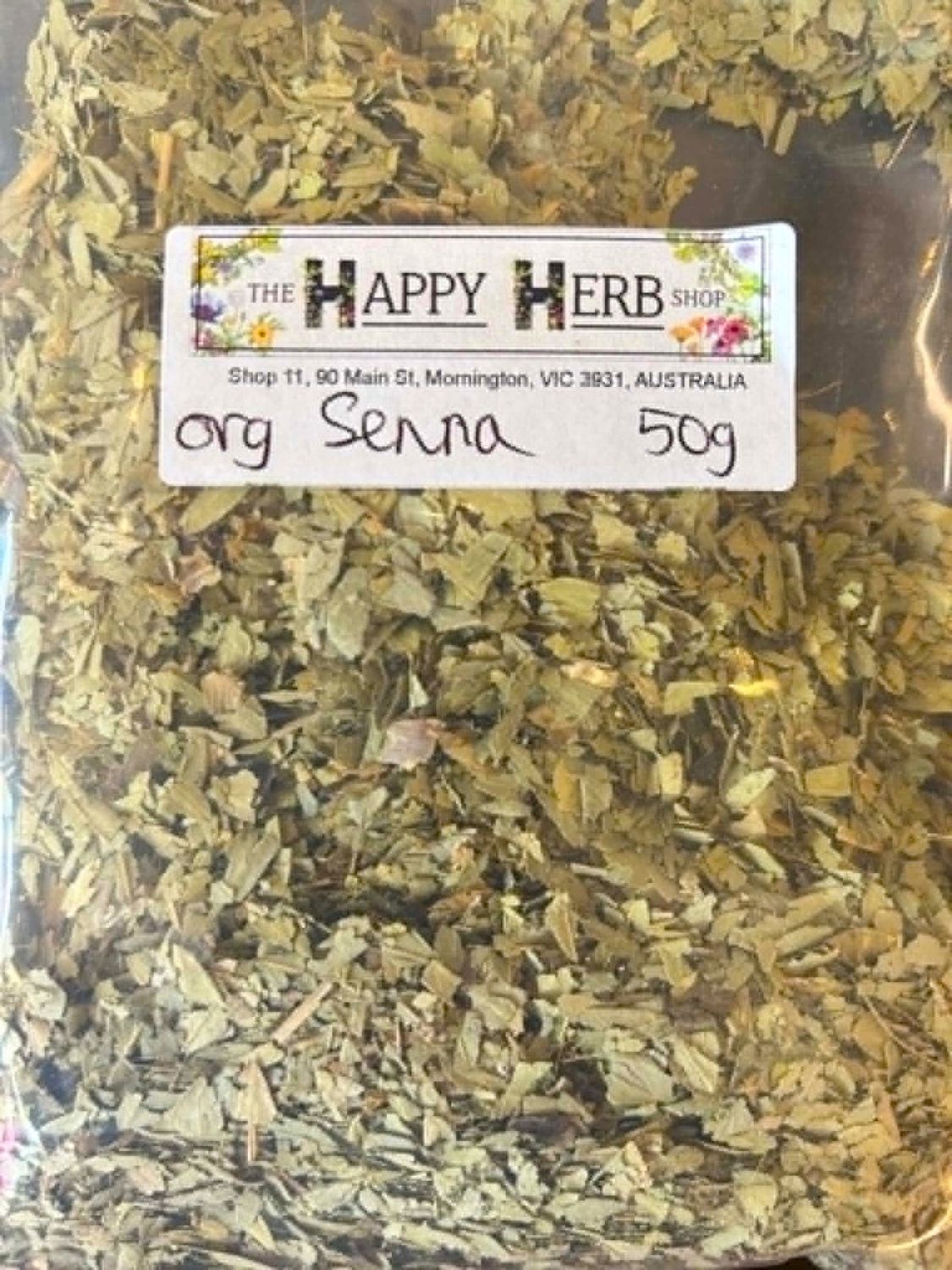 Organic senna leaf 50g