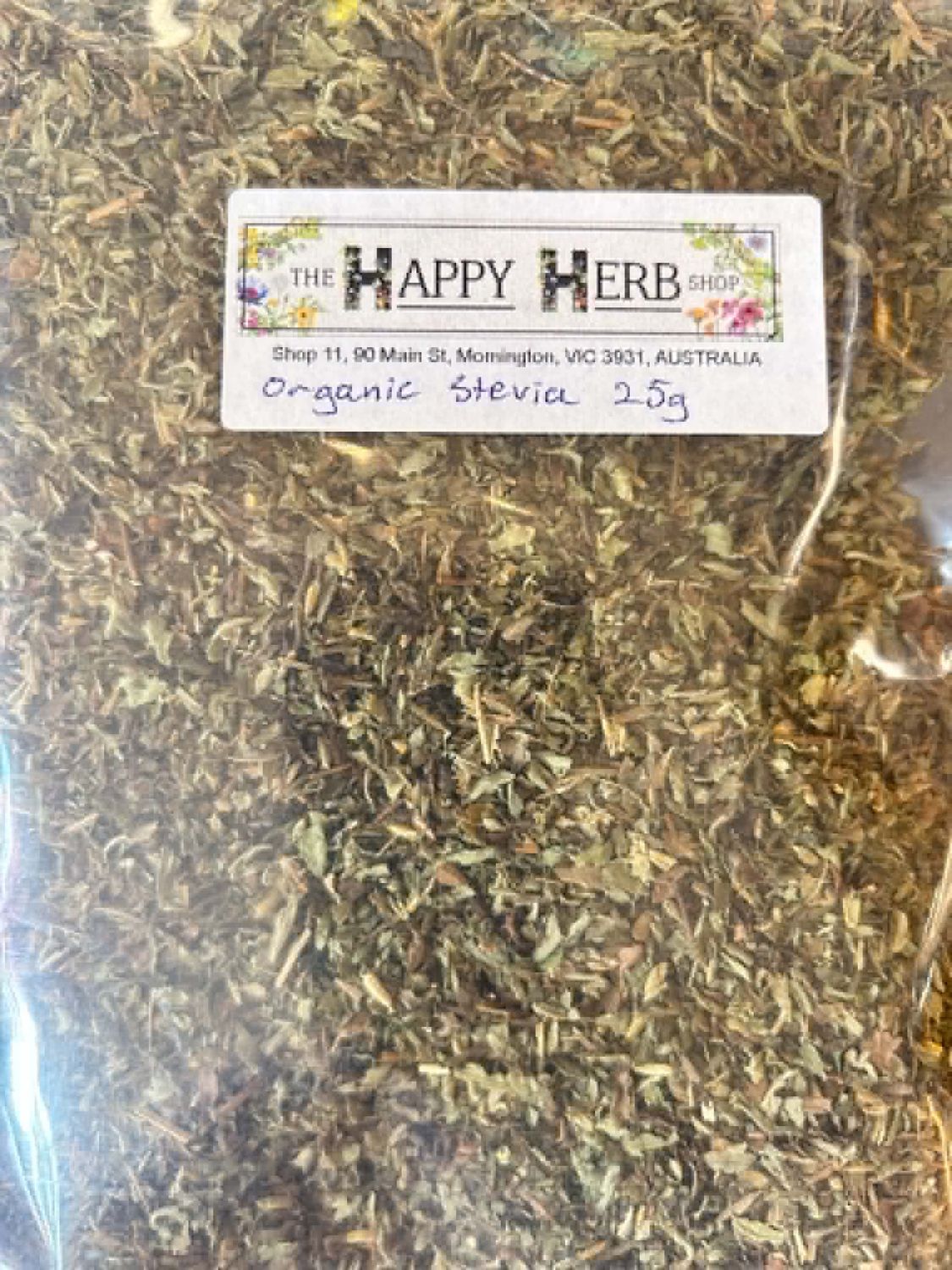 Organic Stevia Leaf 25g