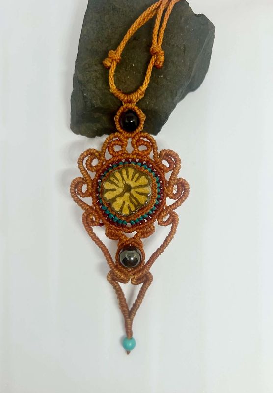 Peruvian Ayahuasca macrame Jewellery