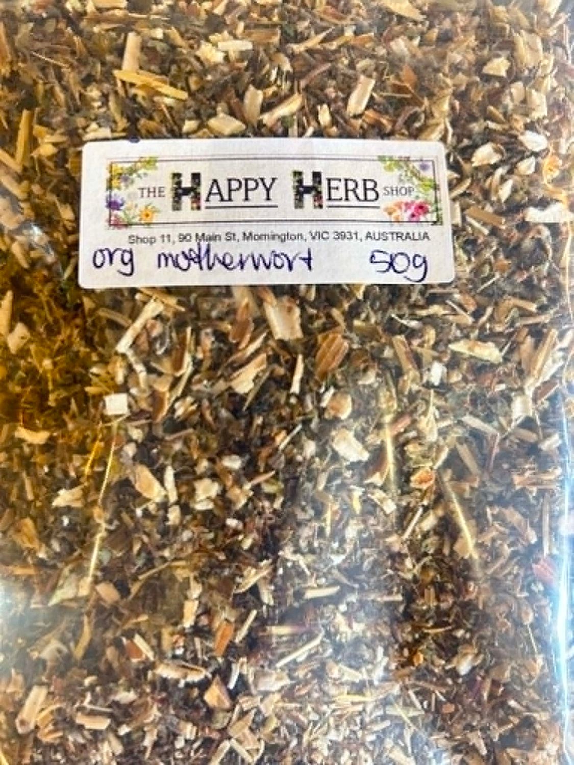 Organic Motherwort 50gm BB 12/28