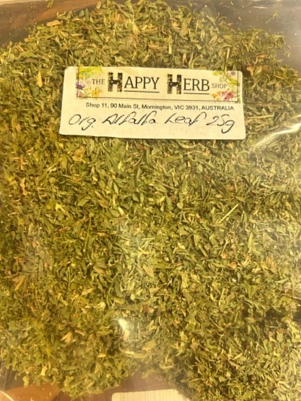 Organic Alfalfa Leaf 25g - BB 05/27
