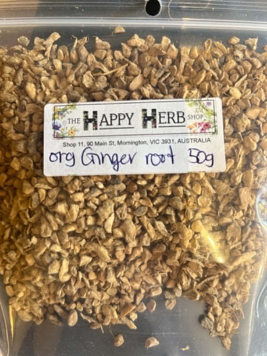 Organic Ginger root 50g