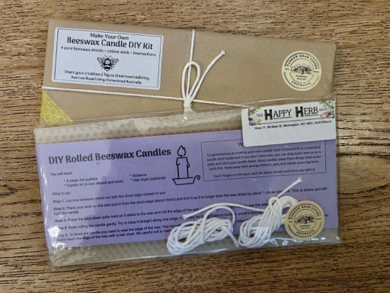 Beeswax Candle DIY Kit