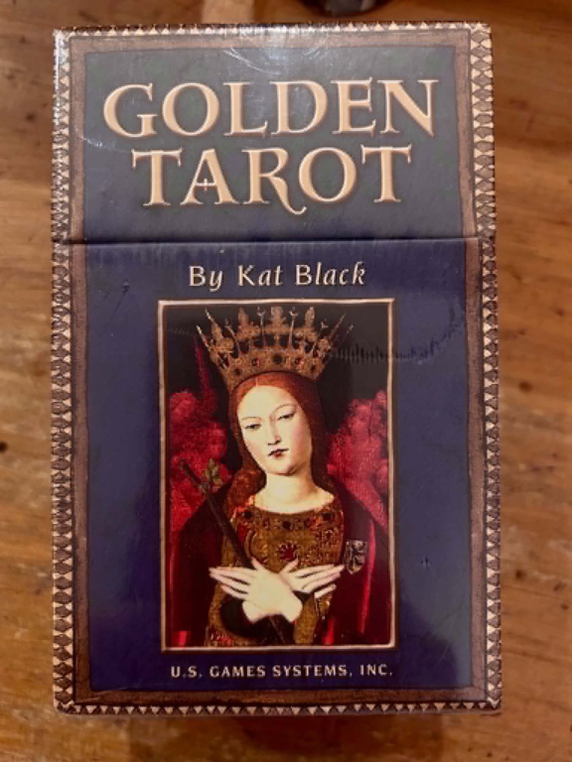 Golden Tarot deck