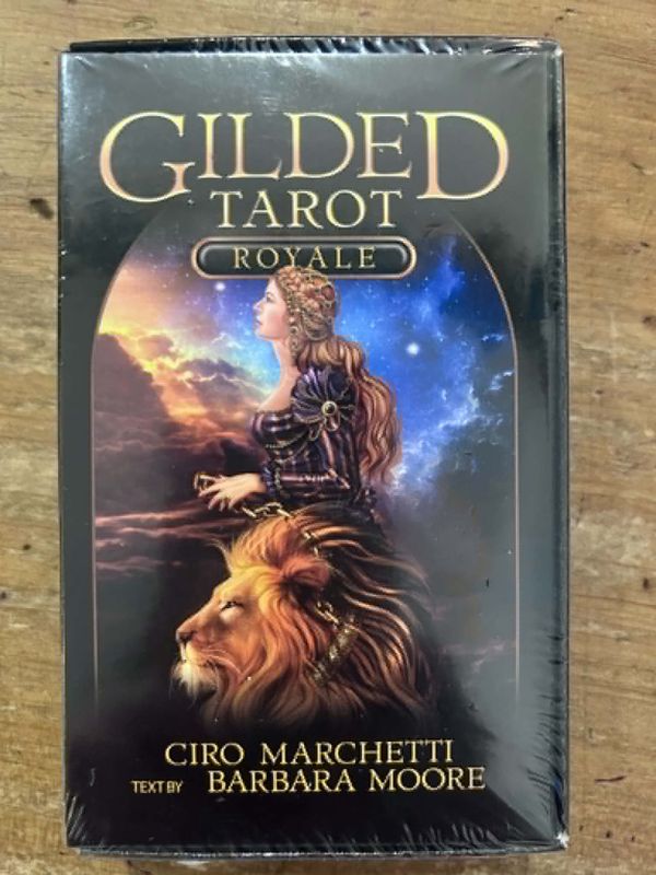 Gilded tarot Royale deck
