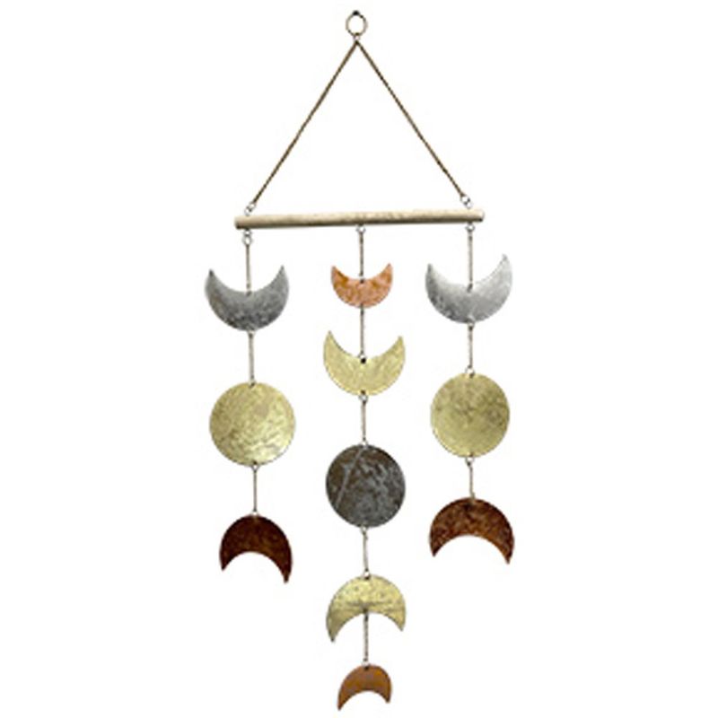 WALL HANGING - Metallic Moon Phases