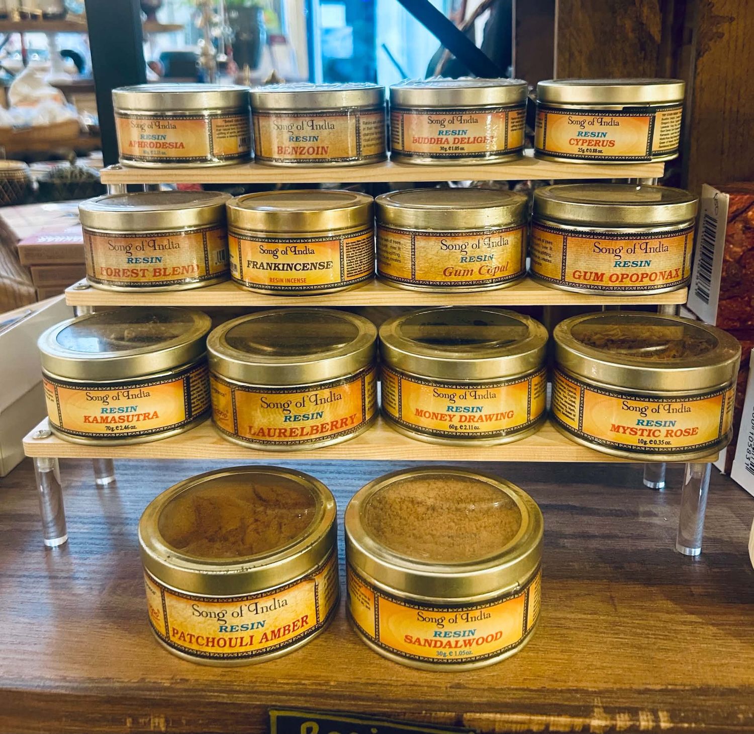 Song Of India resins