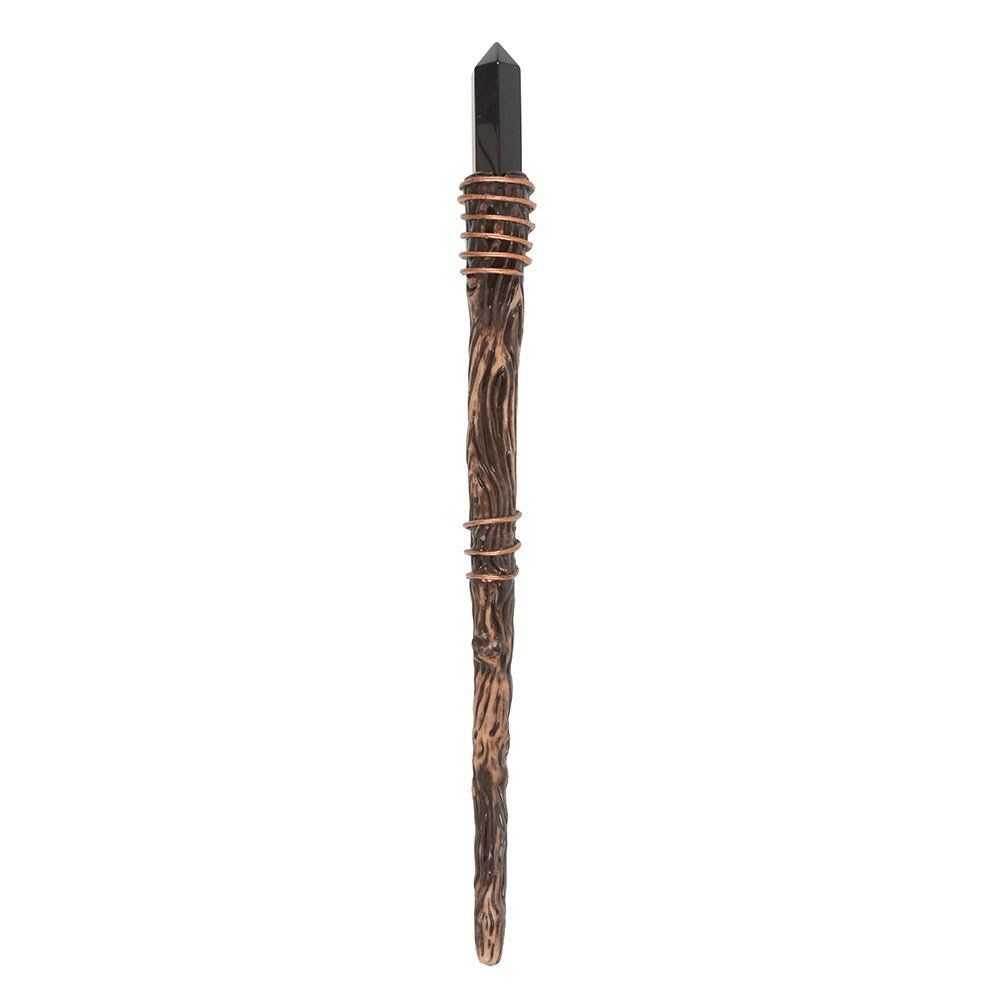 Protections Black Obsidian Thin Wand